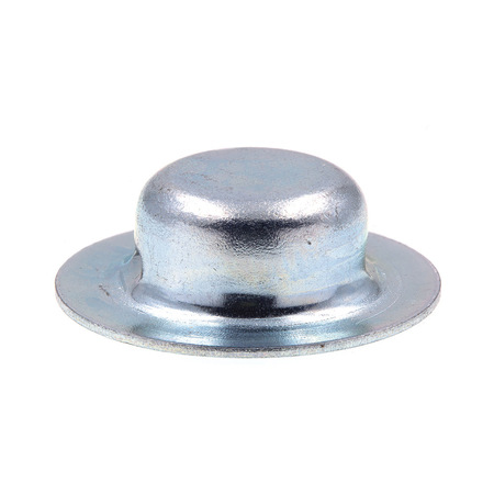 PRIME-LINE Axle Hat Push Nuts, 3/8 in., Zinc Plated Steel 10 Pack 9078524